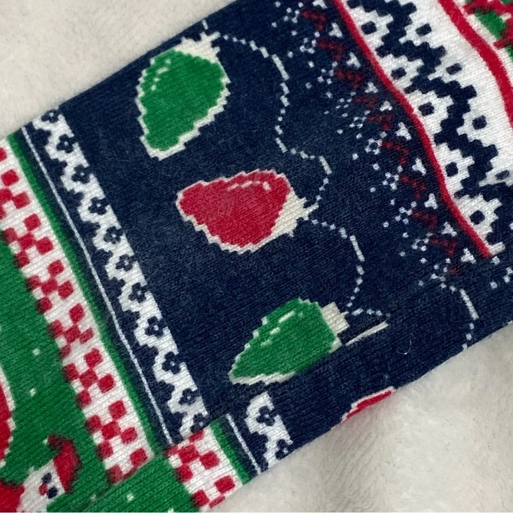 The Children’s Place Glow in the Dark Holiday Fair Isle Pajamas